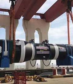 田灣核電首臺國產蒸汽發生器運輸與吊裝工程